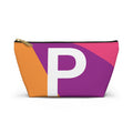 Colorblock Accessory Pouch — Monogram P T-Bottom Cosmetic Bag
