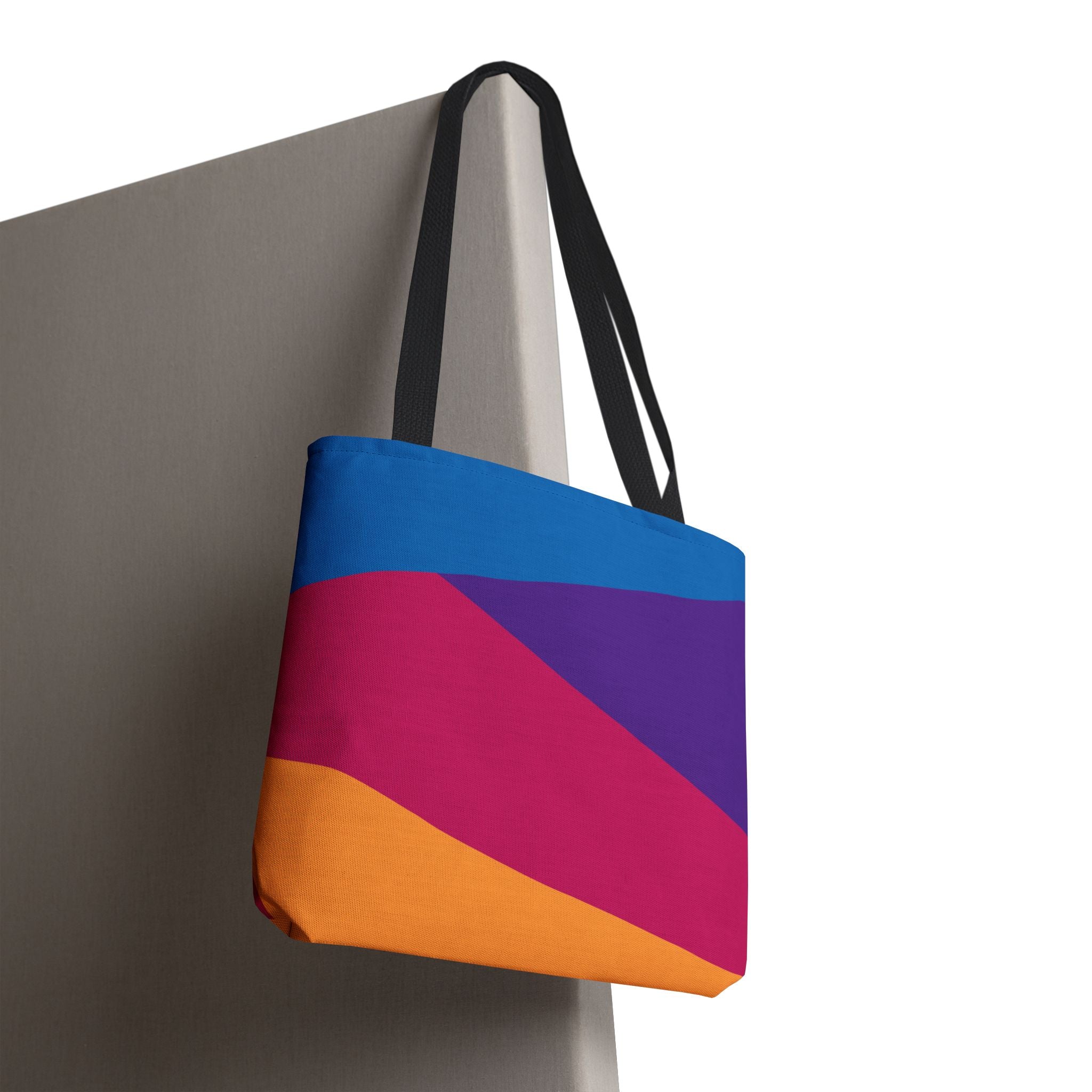 Colorblock Tote Bag