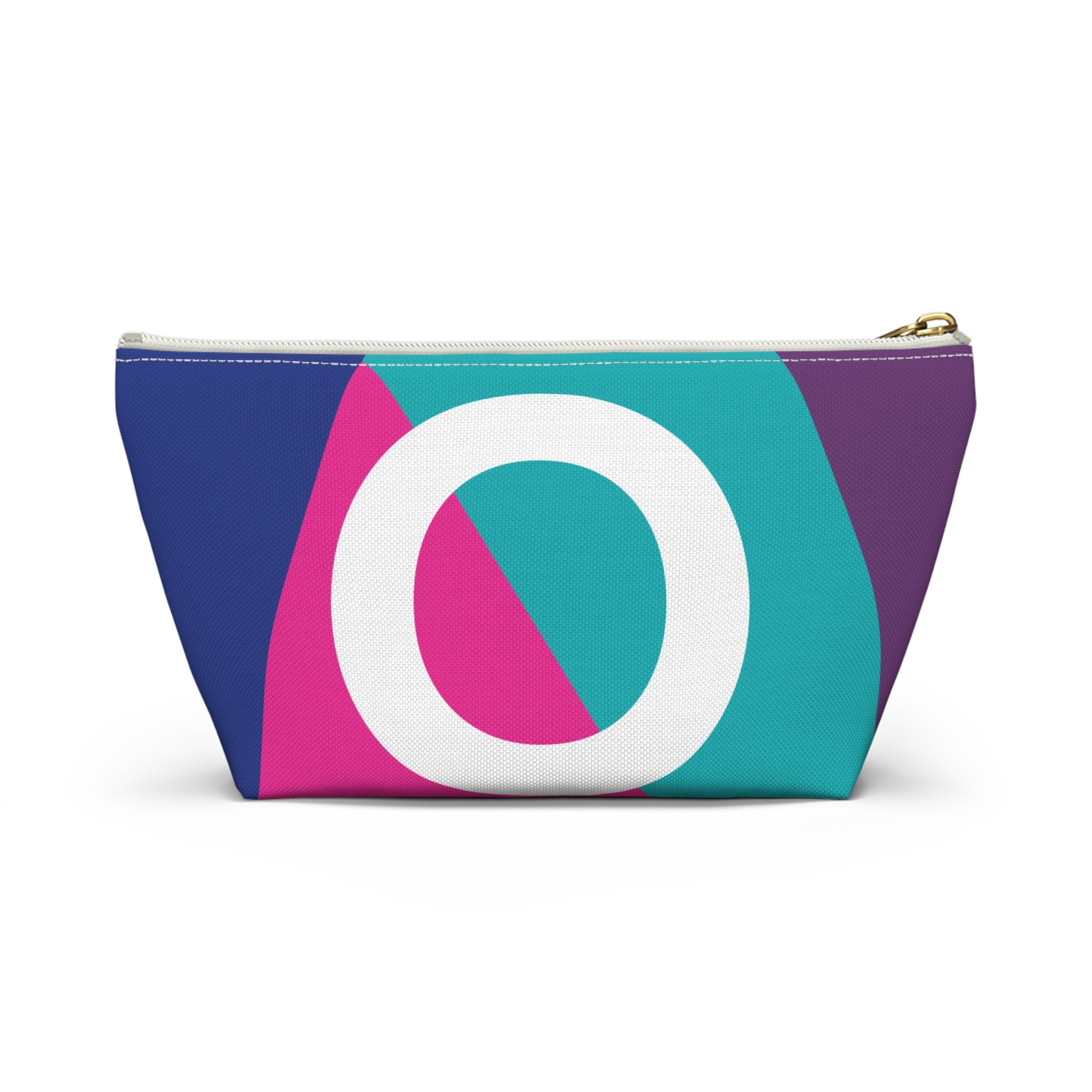 Colorblock Accessory Pouch — Monogram O T-Bottom Cosmetic Bag