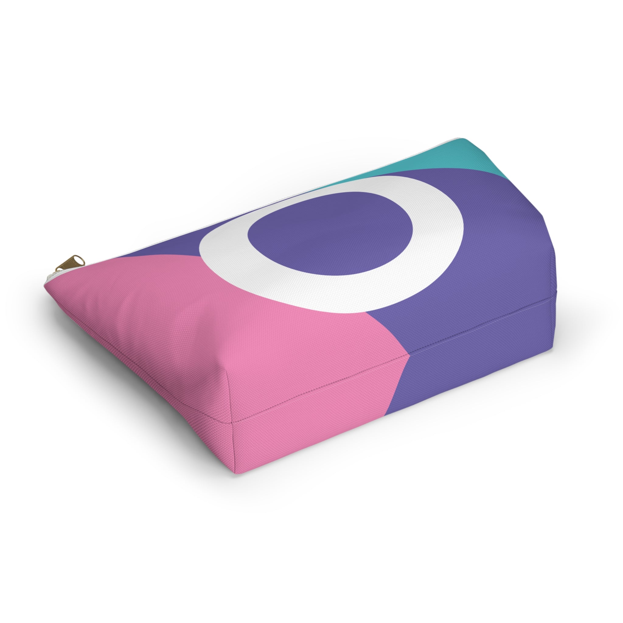 Colorblock Accessory Pouch — Monogram O T-Bottom Cosmetic Bag