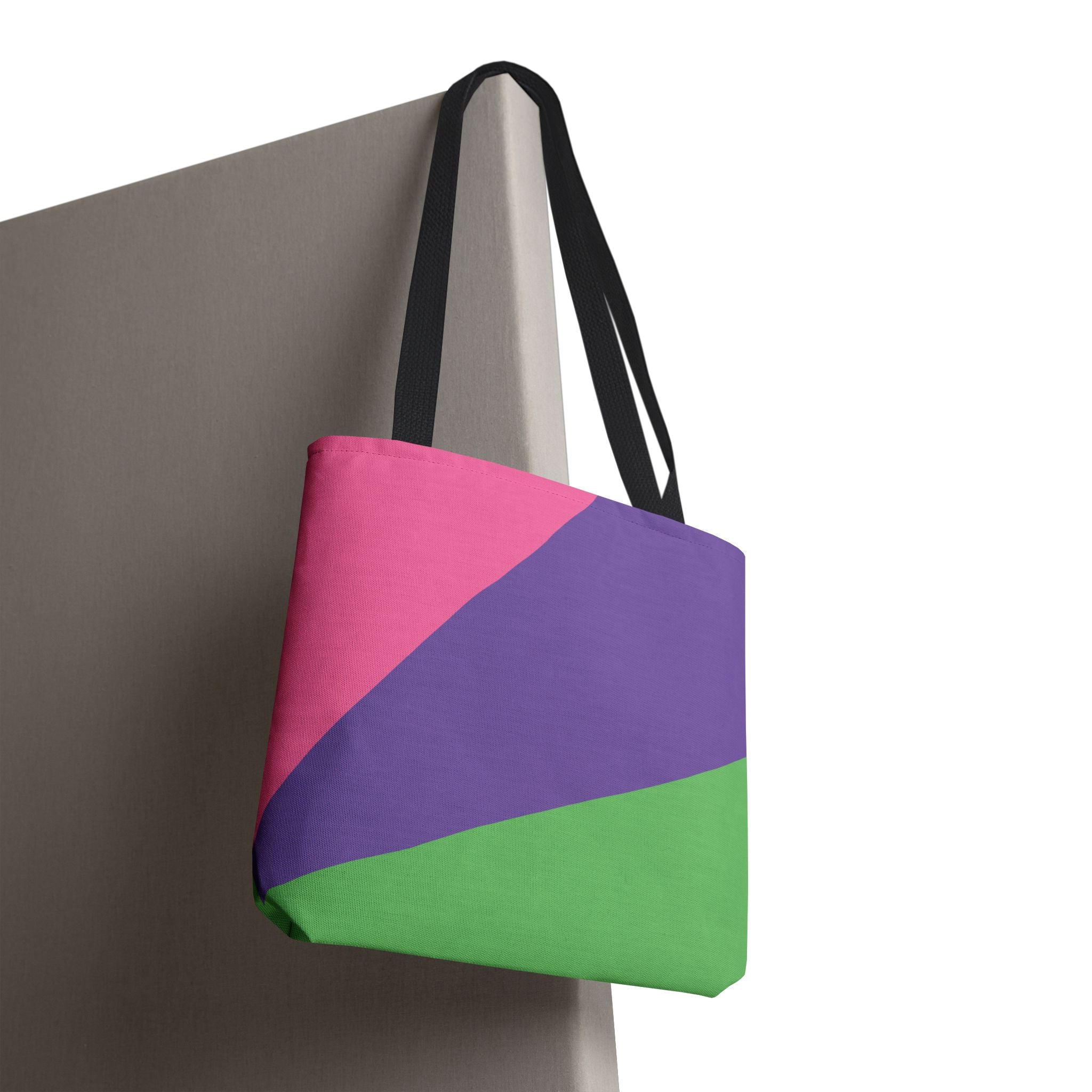 Colorblock Tote Bag