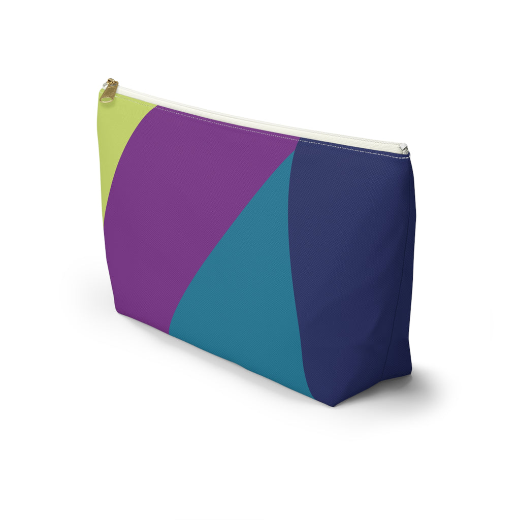 Colorblock Accessory Pouch