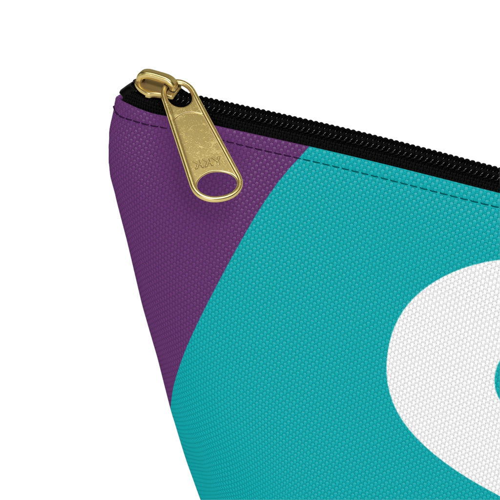 Colorblock Accessory Pouch — Monogram S T-Bottom Cosmetic Bag