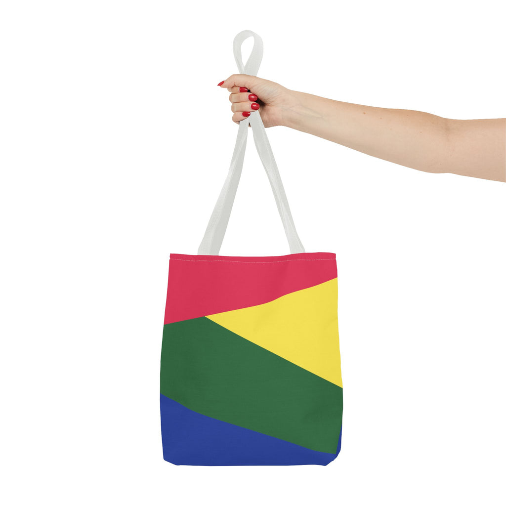 Colorblock Tote Bag