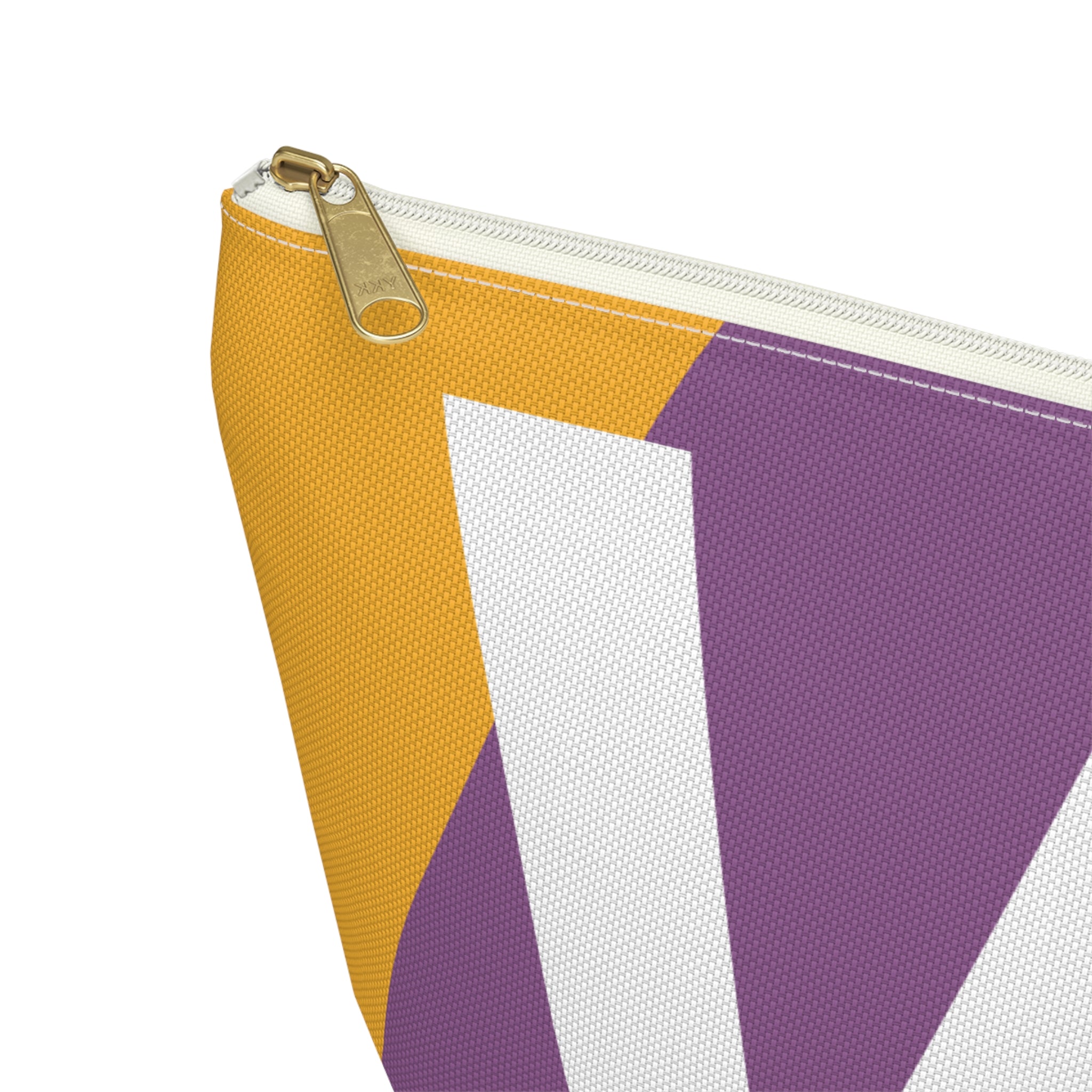 Colorblock Accessory Pouch — Monogram W T-Bottom Cosmetic Bag