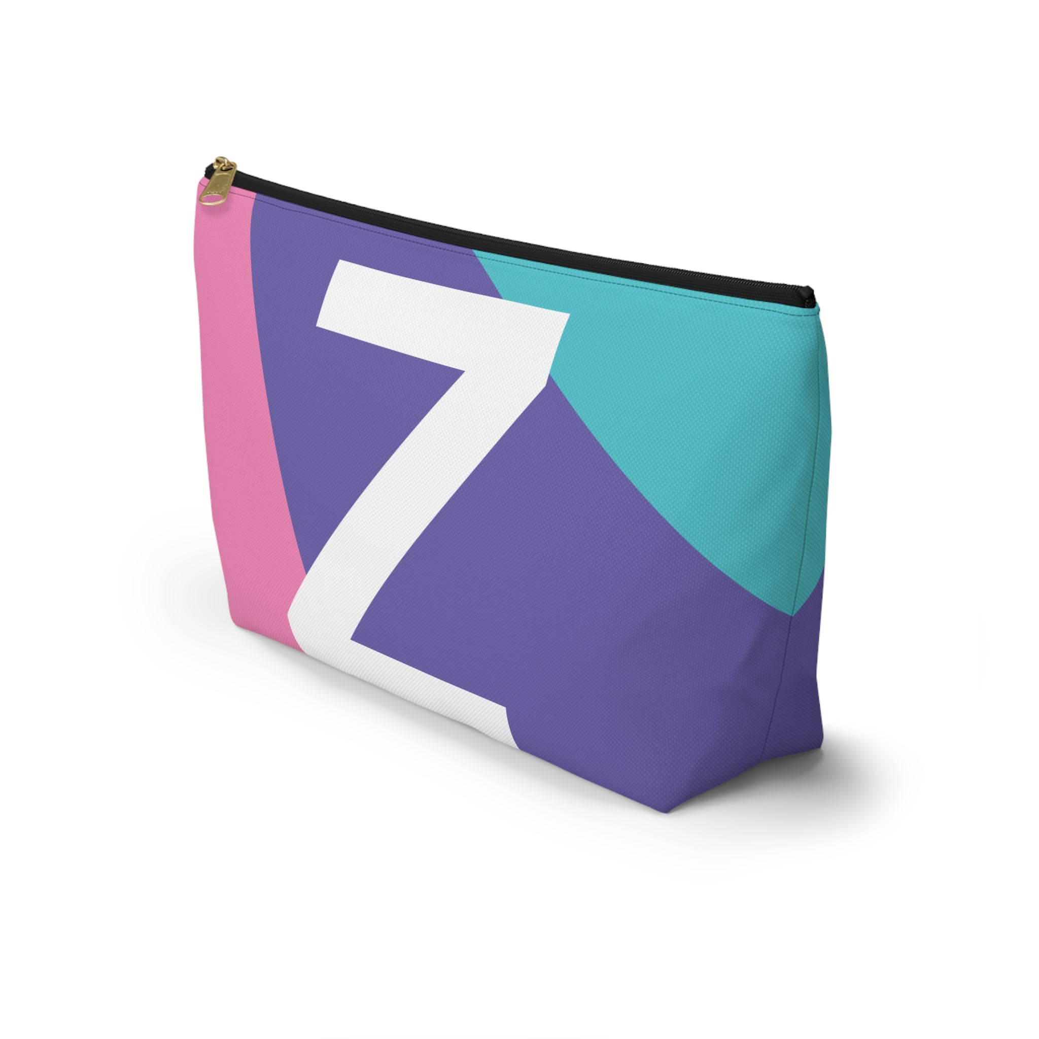 Colorblock Accessory Pouch — Monogram Z T-Bottom Cosmetic Bag