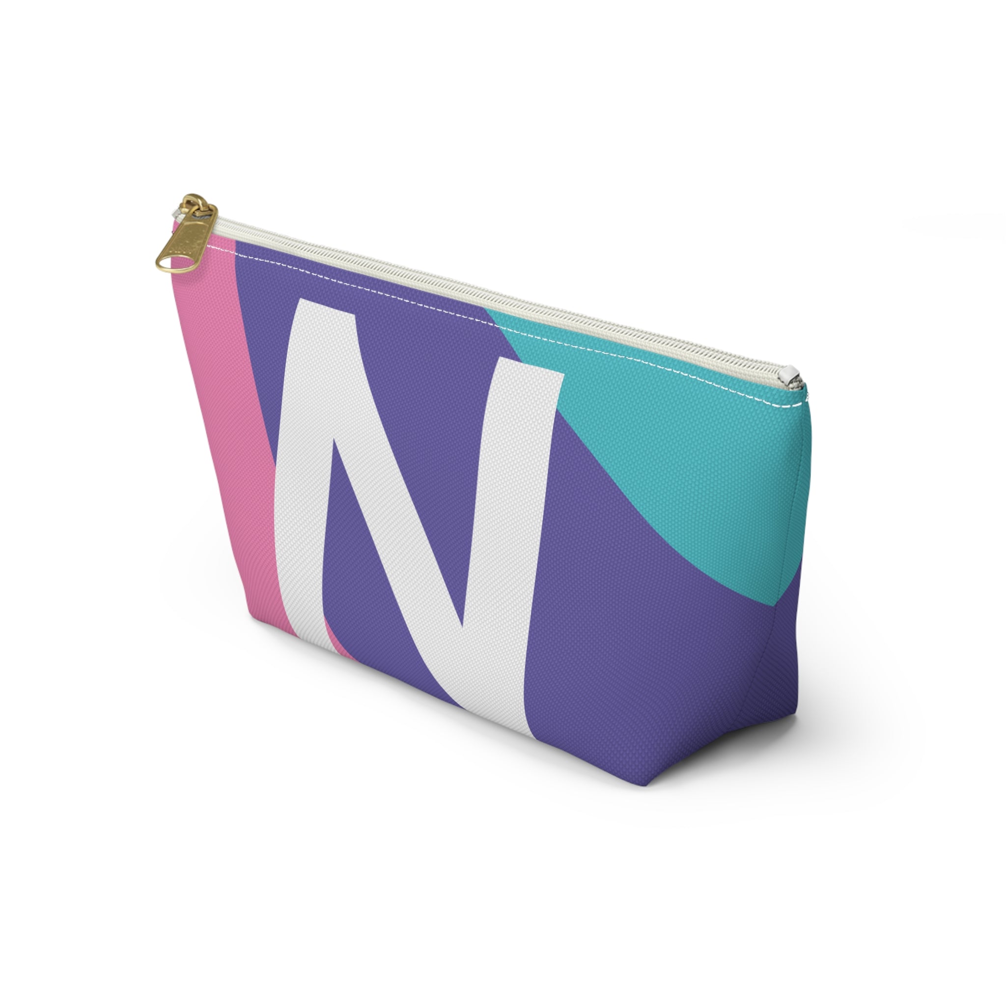 Colorblock Accessory Pouch — Monogram N T-Bottom Cosmetic Bag