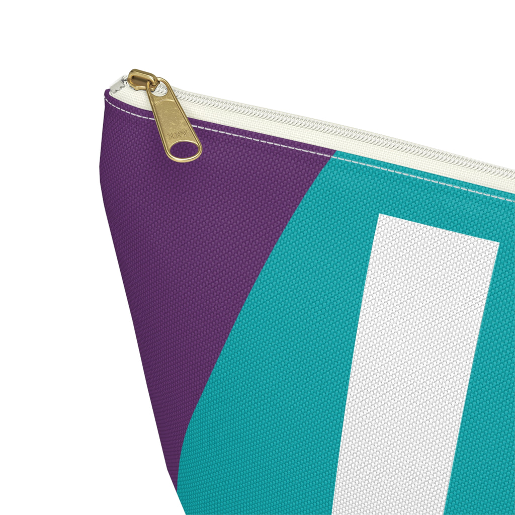 Colorblock Accessory Pouch — Monogram U T-Bottom Cosmetic Bag
