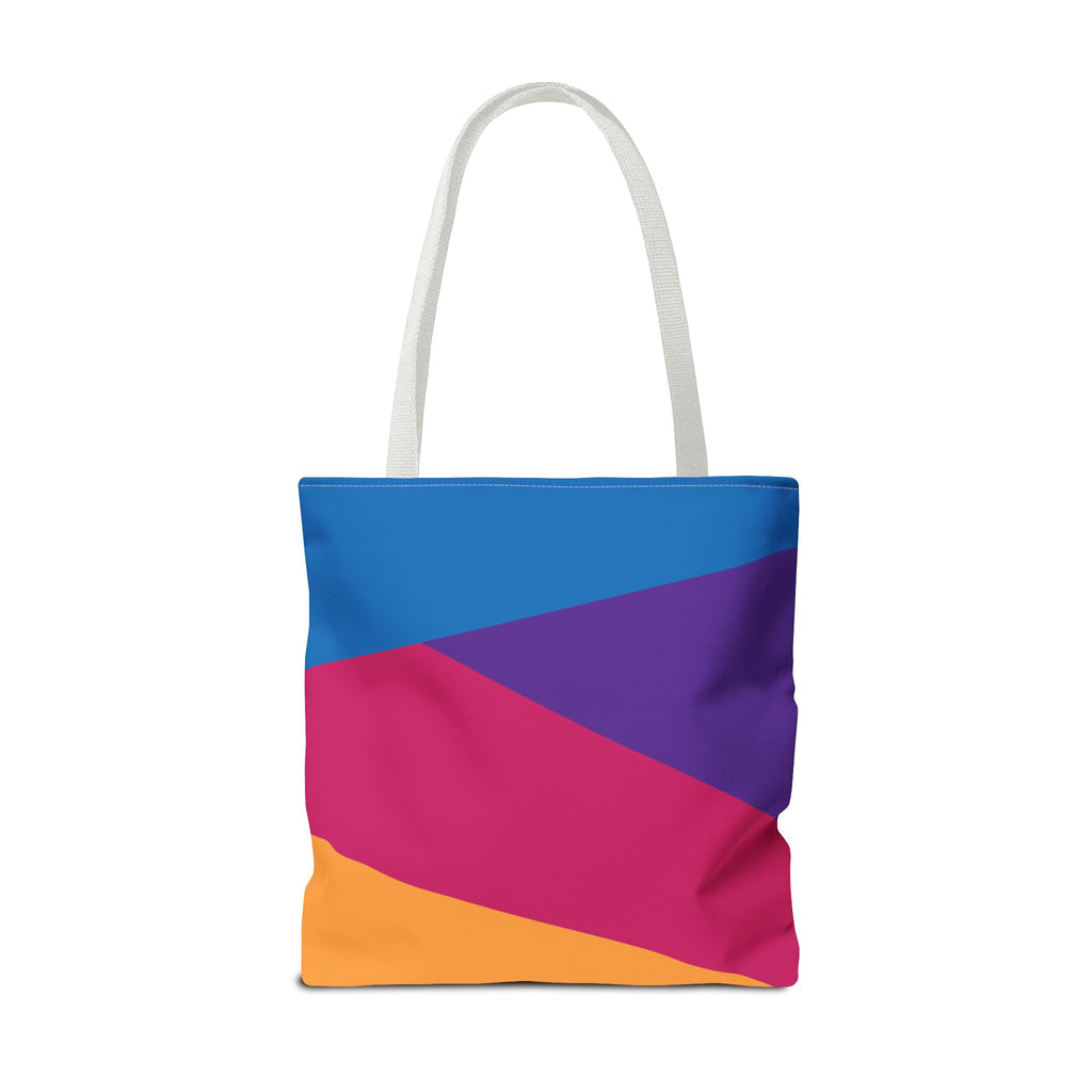 Colorblock Tote Bag