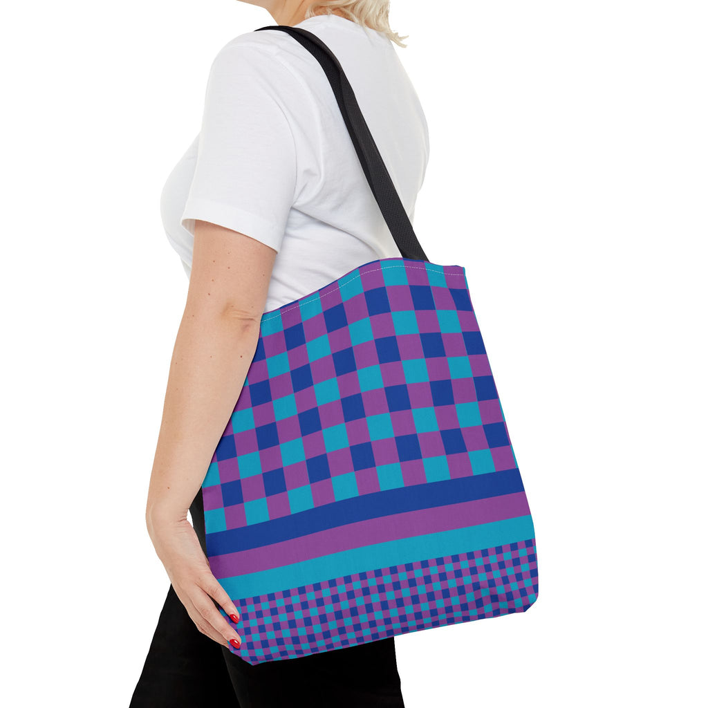 Colorblock Tote Bag