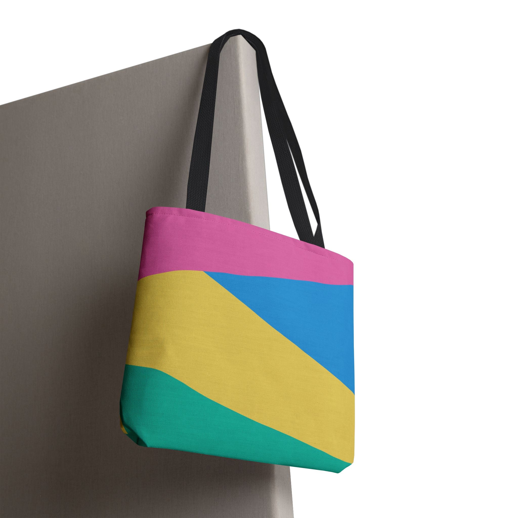 Colorblock Tote Bag