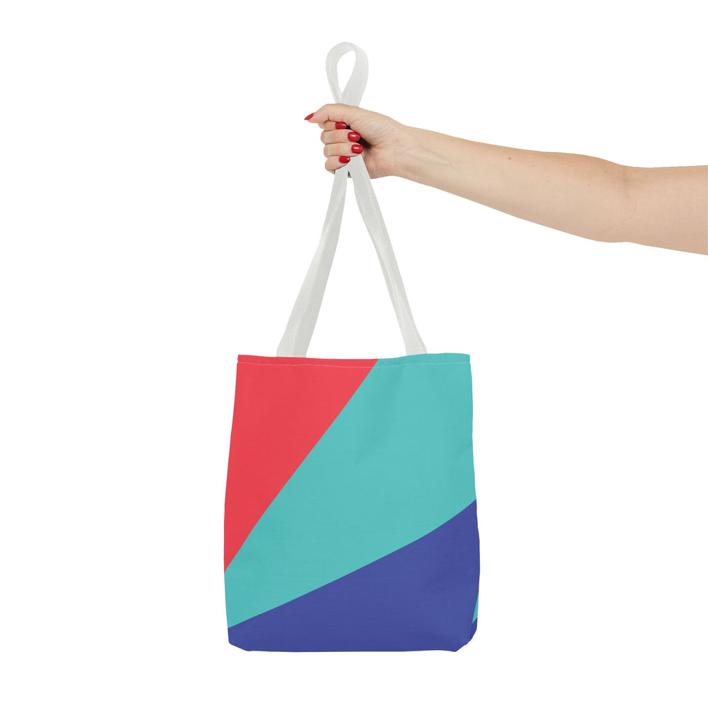 Colorblock Tote Bag