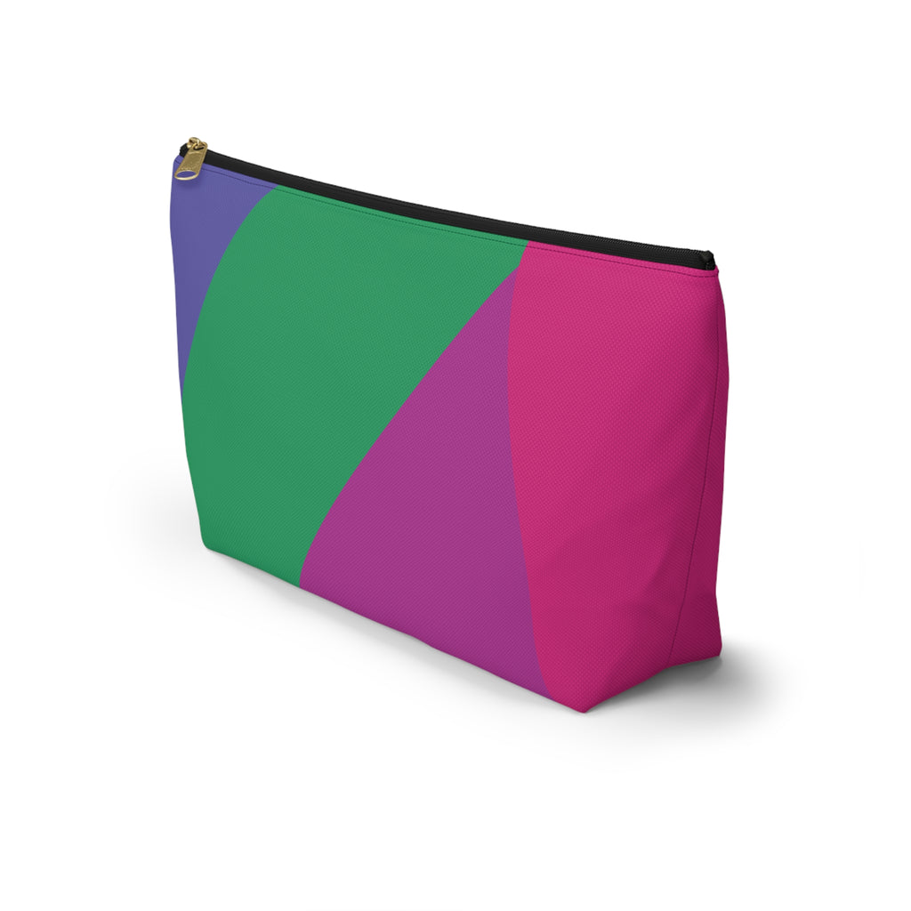 Colorblock Accessory Pouch