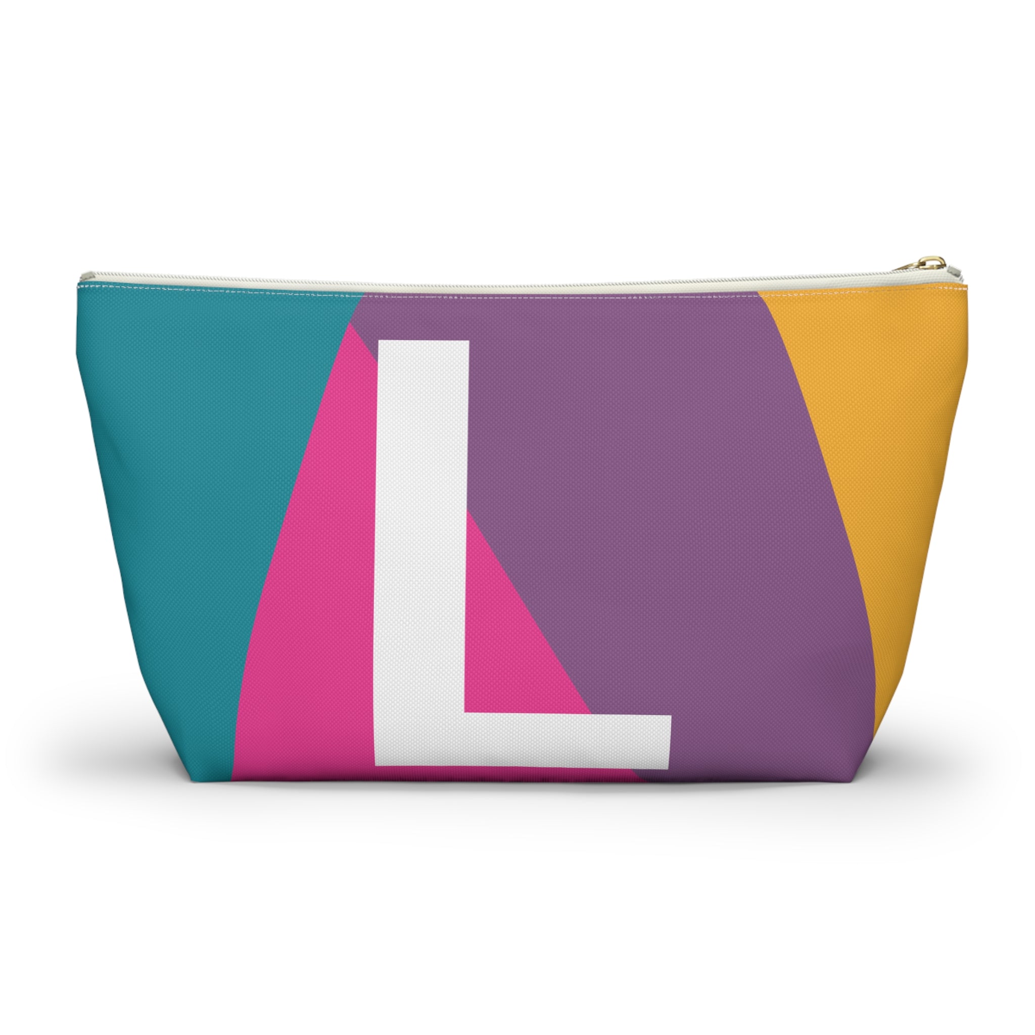 Colorblock Accessory Pouch — Monogram L T-Bottom Cosmetic Bag