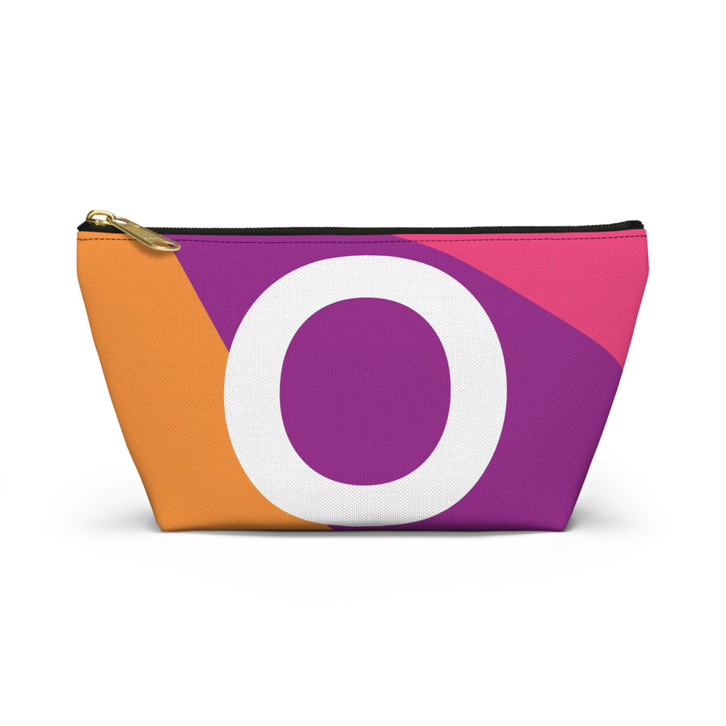 Colorblock Accessory Pouch — Monogram O T-Bottom Cosmetic Bag