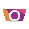 Colorblock Accessory Pouch — Monogram O T-Bottom Cosmetic Bag