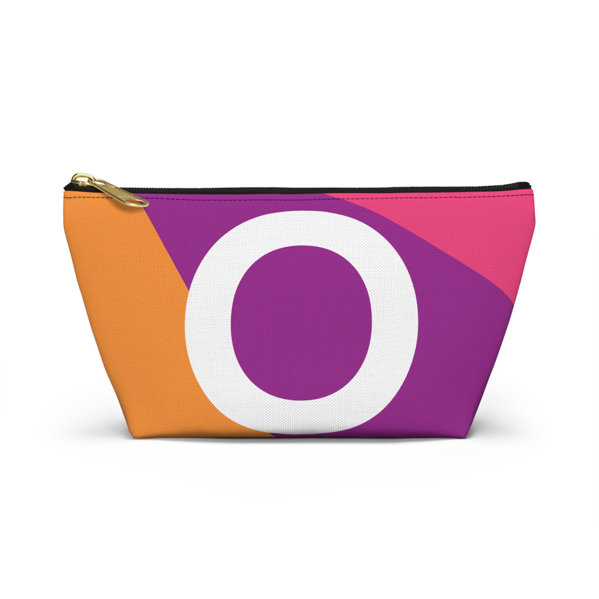 Colorblock Accessory Pouch — Monogram O T-Bottom Cosmetic Bag