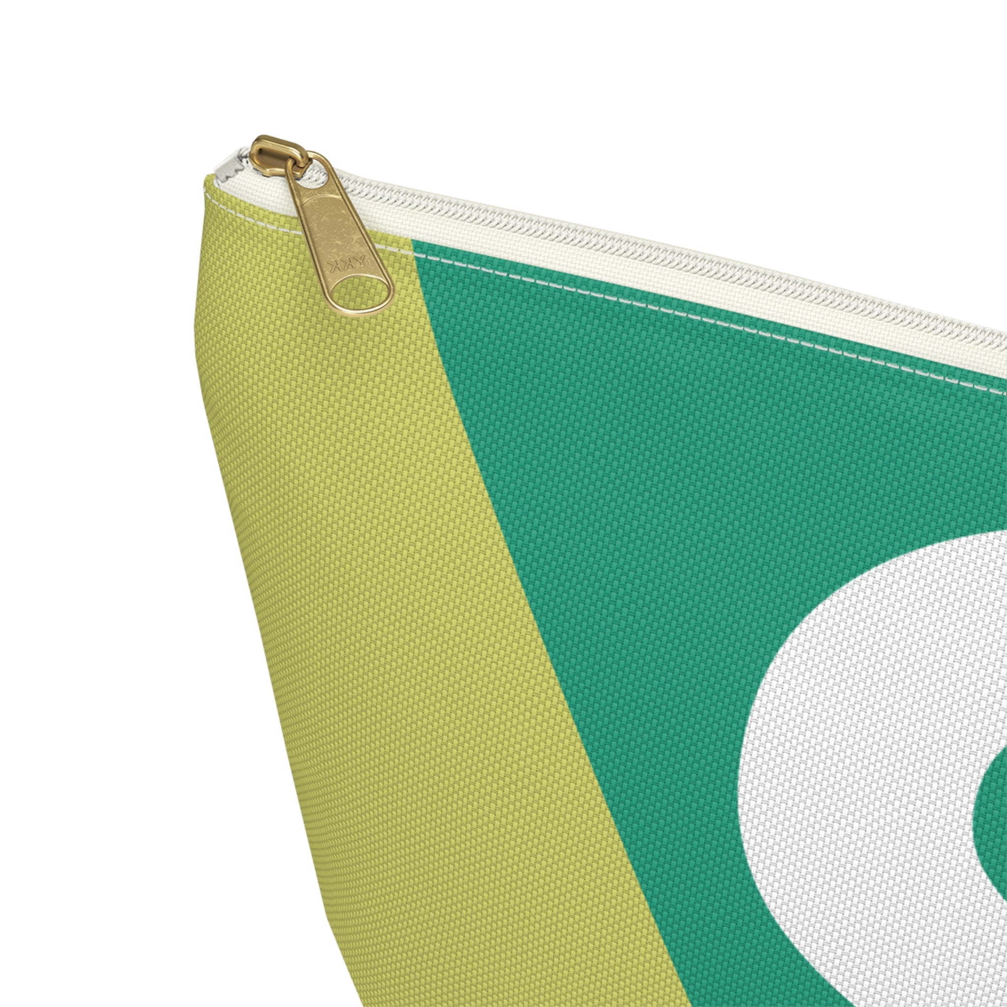 Initials Colorblock Accessory Pouch — Monogram S T-Bottom Cosmetic Bag
