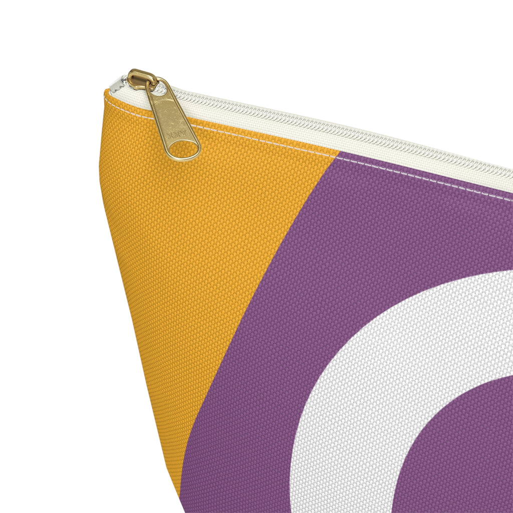 Colorblock Accessory Pouch — Monogram O T-Bottom Cosmetic Bag