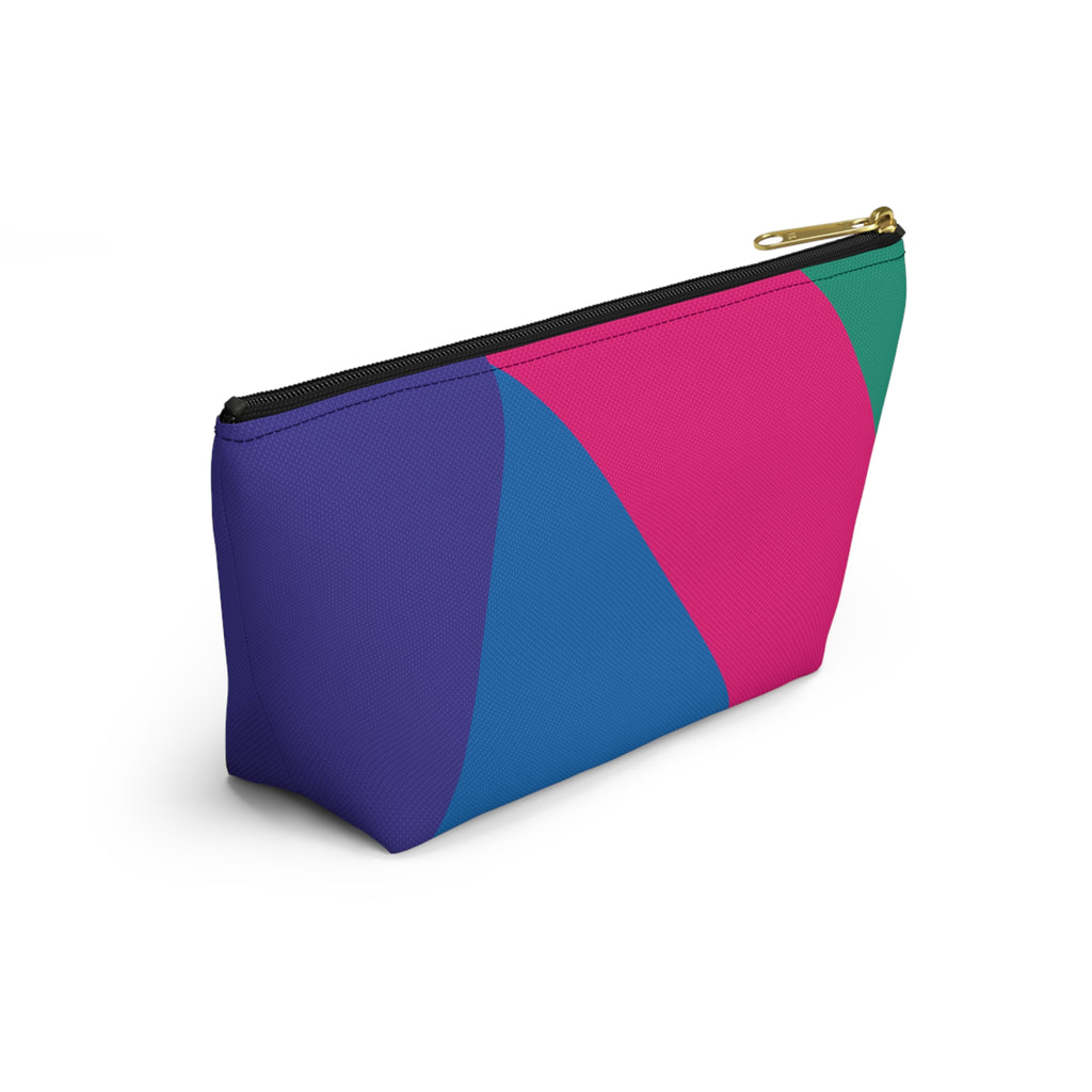 Colorblock Accessory Pouch