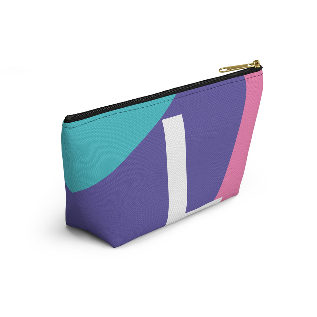 Colorblock Accessory Pouch — Monogram L T-Bottom Cosmetic Bag