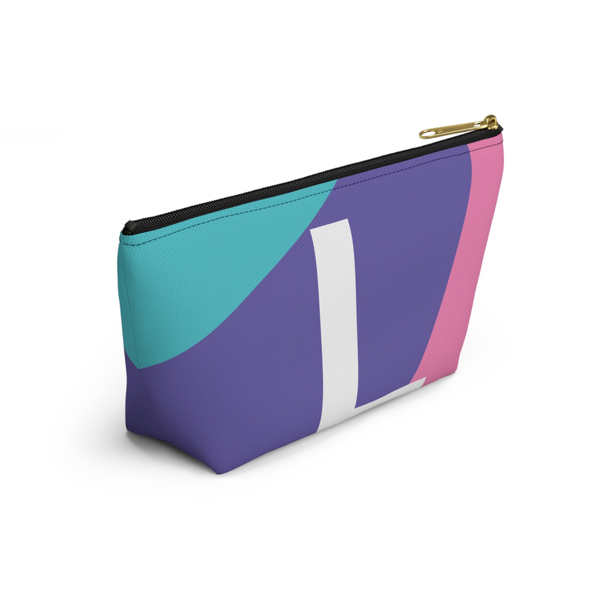 Colorblock Accessory Pouch — Monogram L T-Bottom Cosmetic Bag