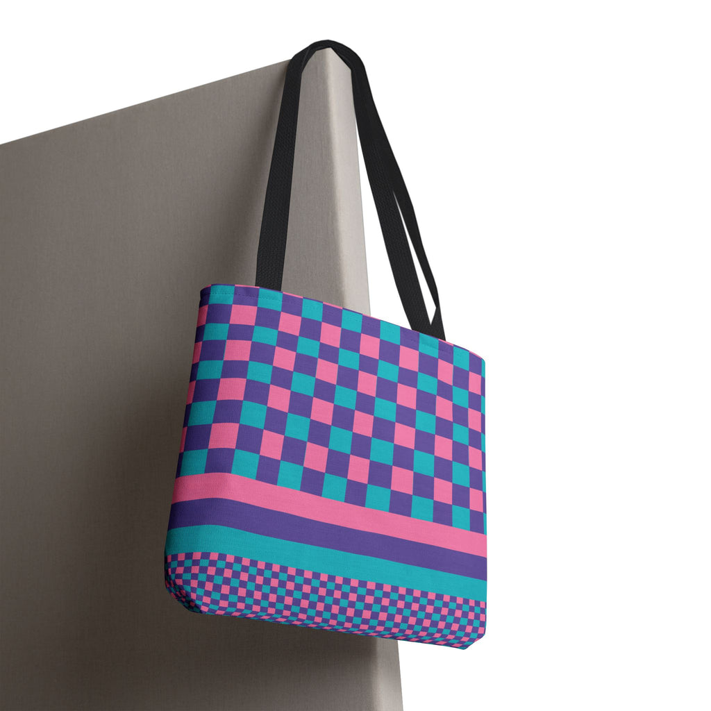Colorblock Tote Bag