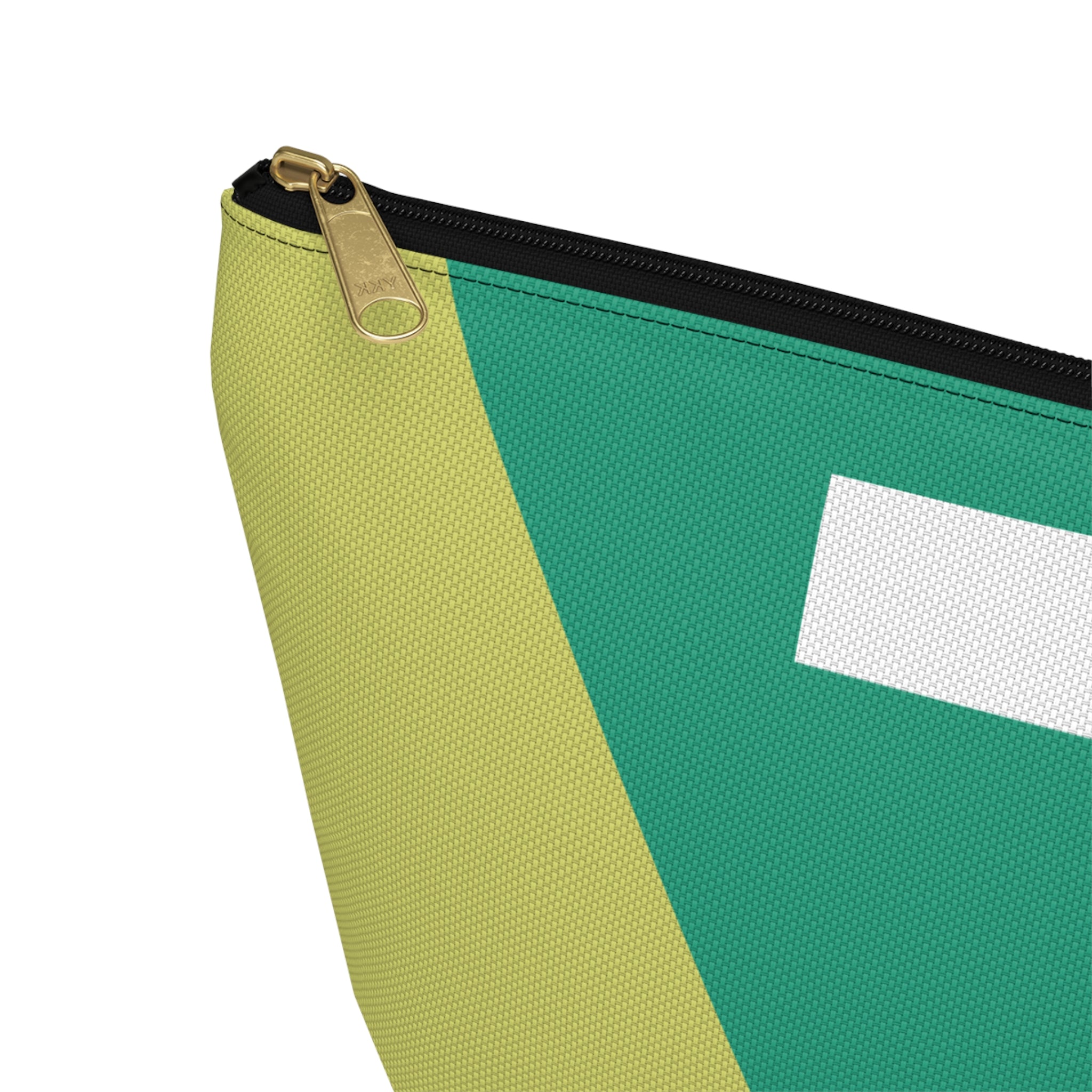 Initials Colorblock Accessory Pouch — Monogram T T-Bottom Cosmetic Bag