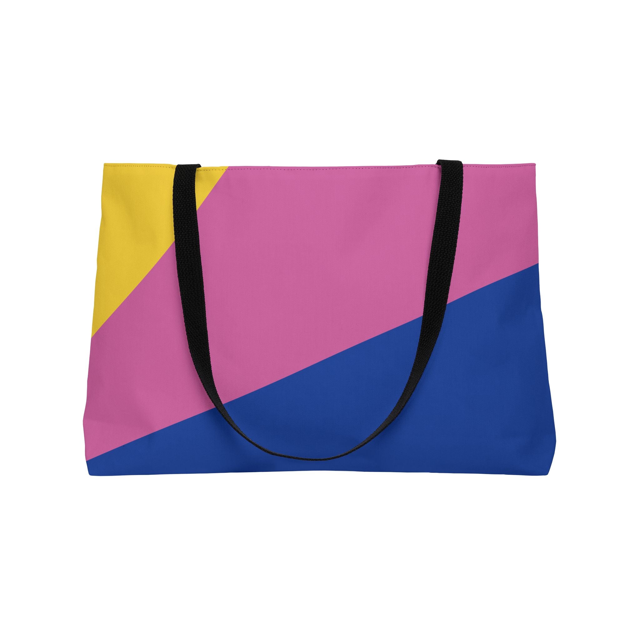 Colorblock Tote Bag