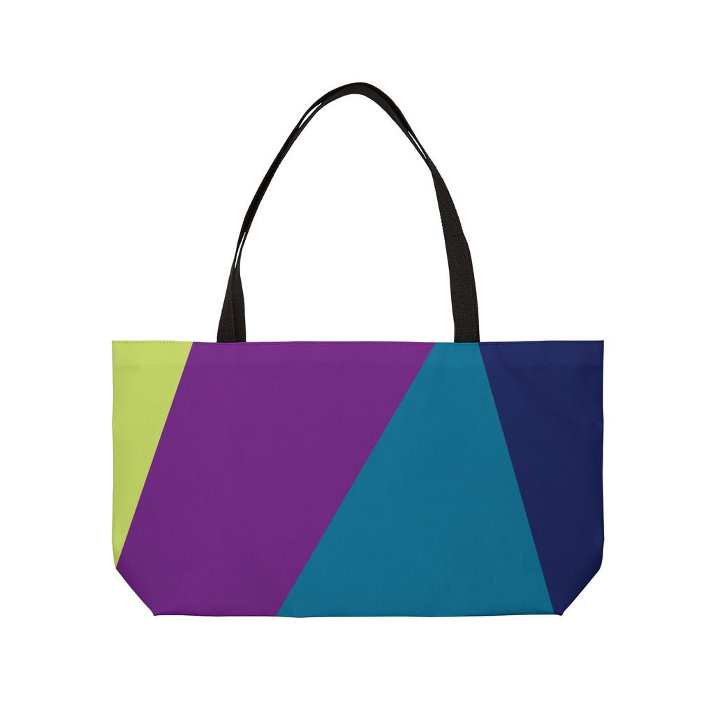 Colorblock Tote Bag