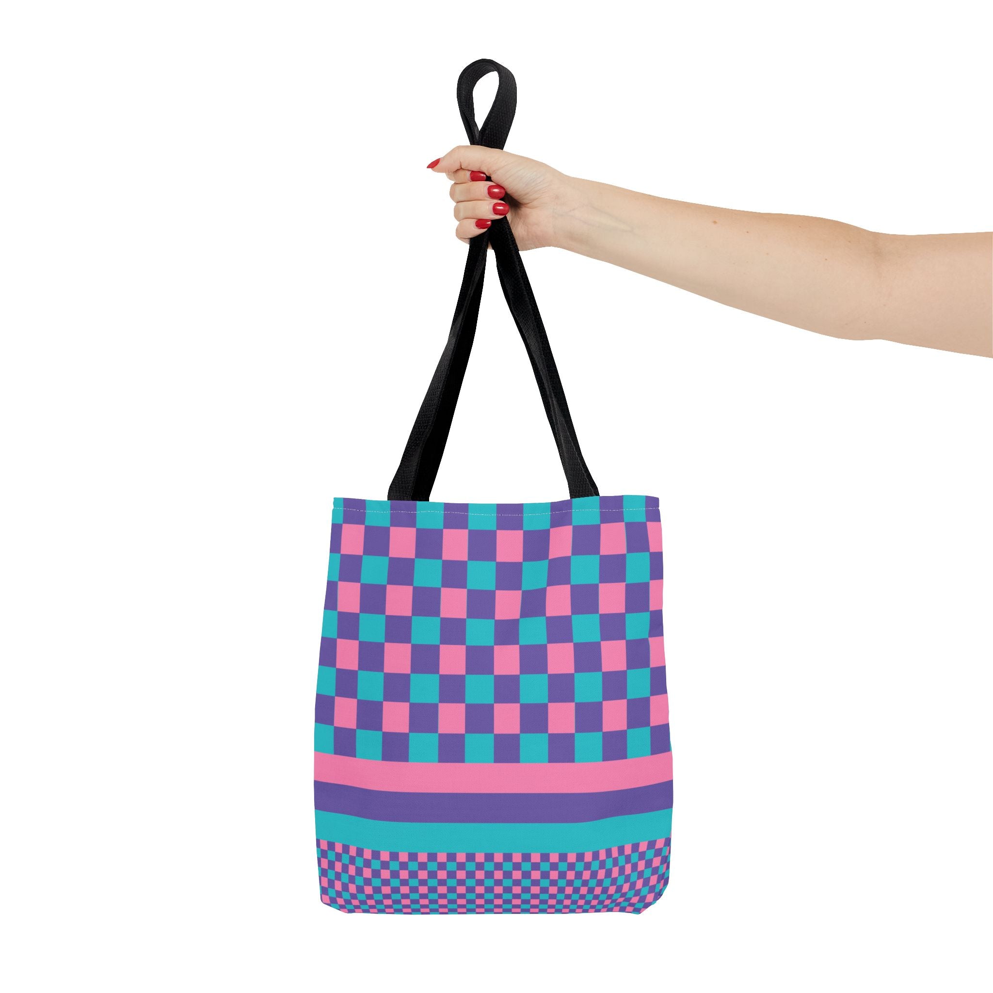 Colorblock Tote Bag