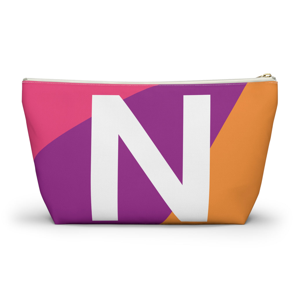 Colorblock Accessory Pouch — Monogram N T-Bottom Cosmetic Bag