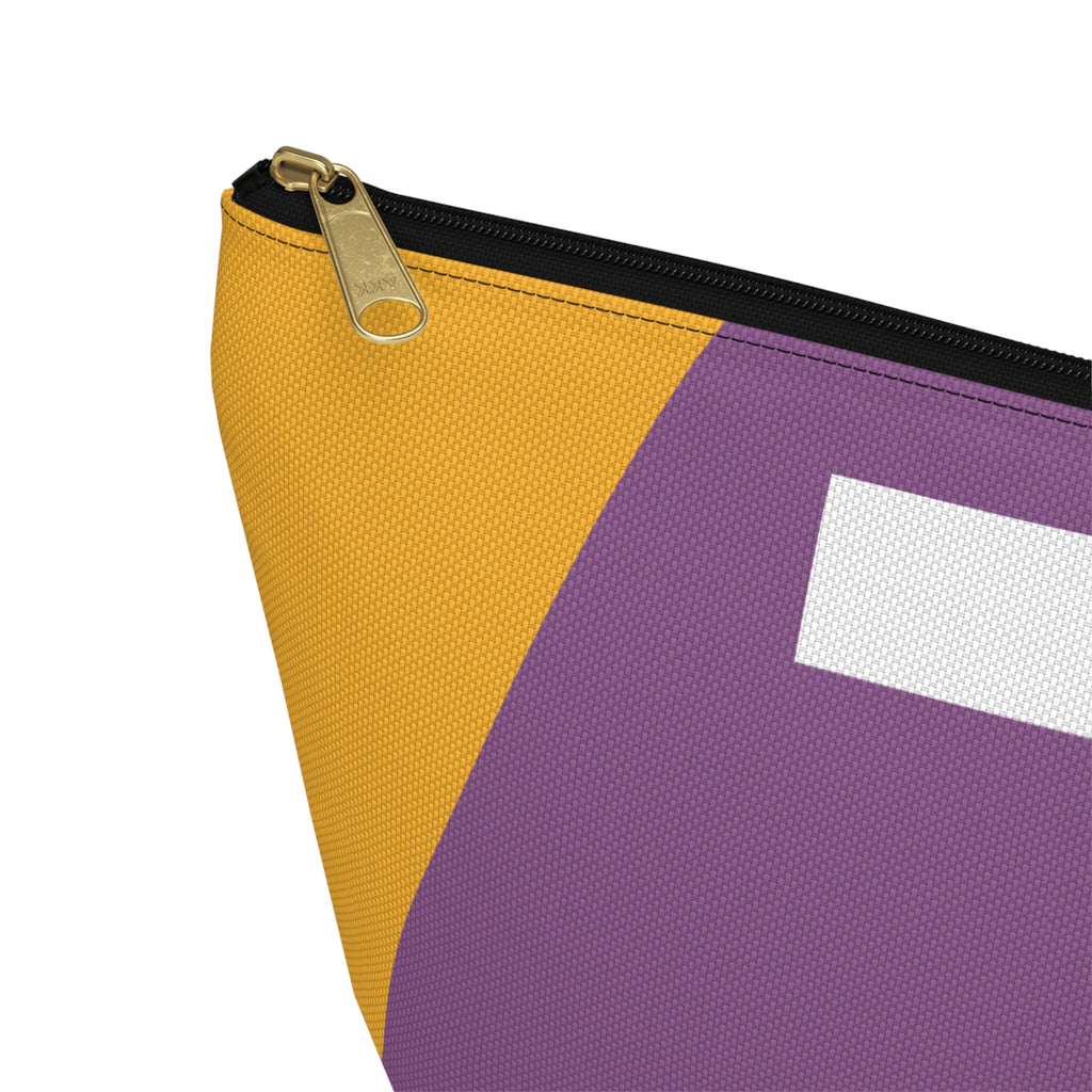 Colorblock Accessory Pouch — Monogram T T-Bottom Cosmetic Bag