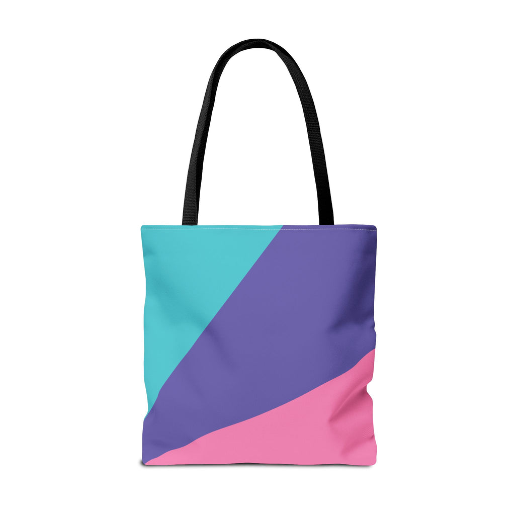 Colorblock Tote Bag