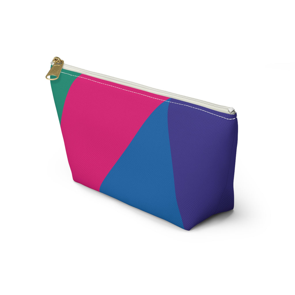 Colorblock Accessory Pouch