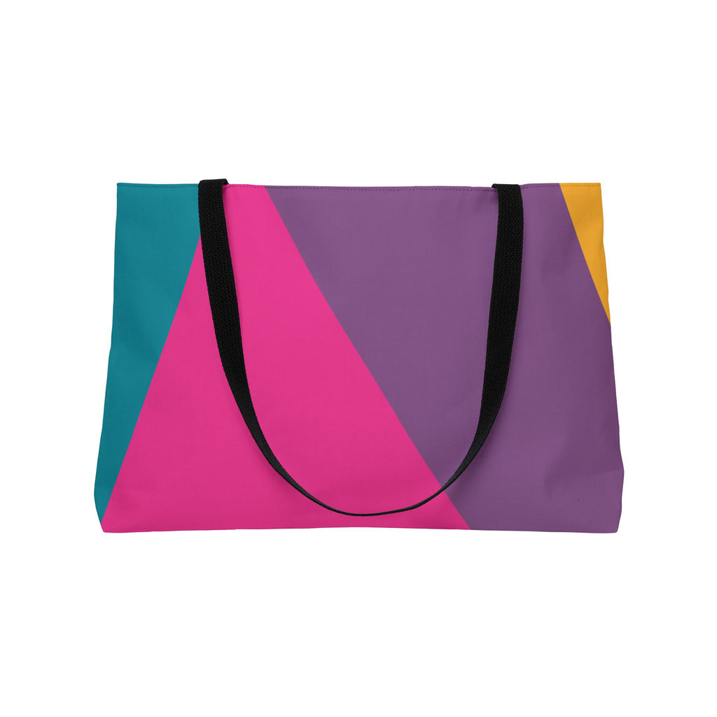 Colorblock Tote Bag