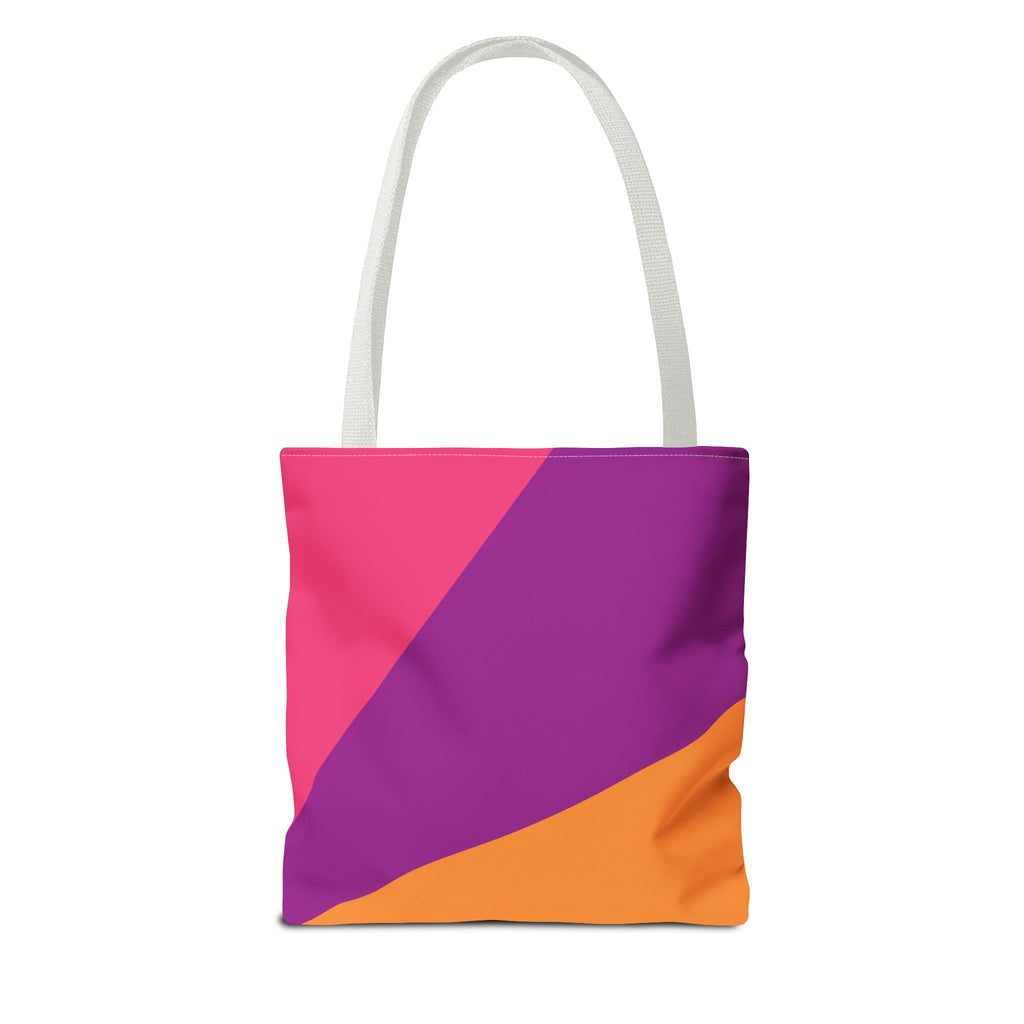 Colorblock Tote Bag