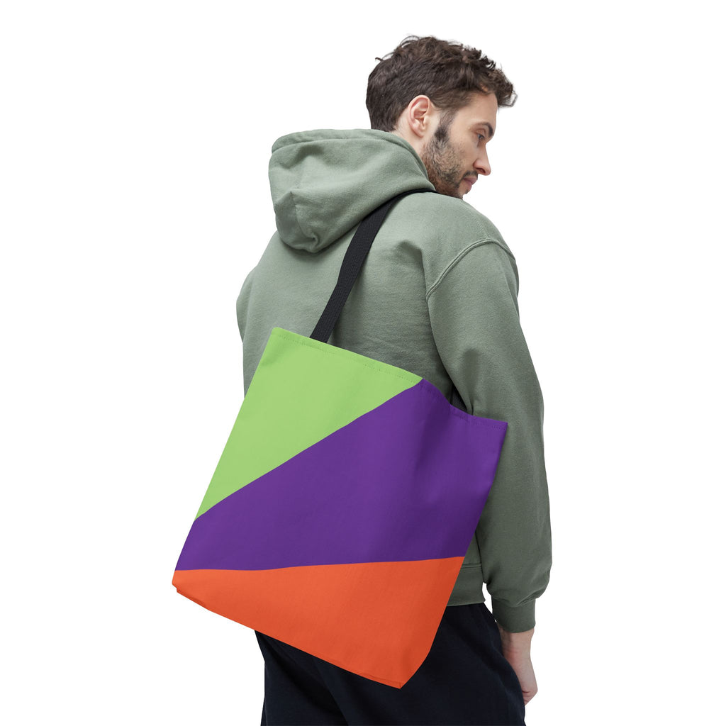 Colorblock Tote Bag