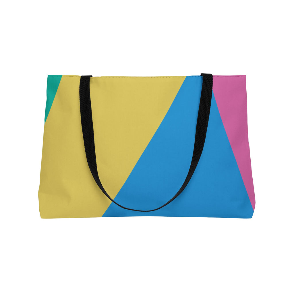 Colorblock Tote Bag