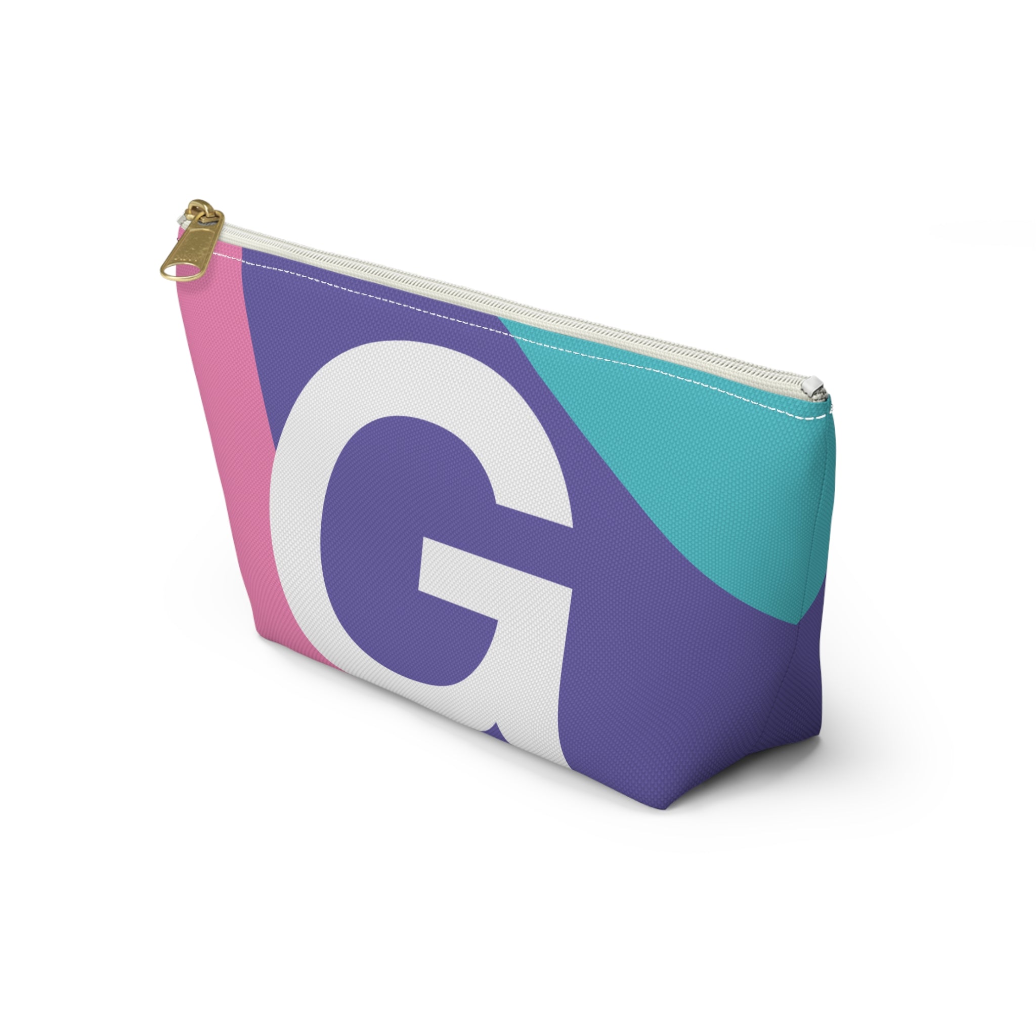 Colorblock Accessory Pouch — Monogram G T-Bottom Cosmetic Bag