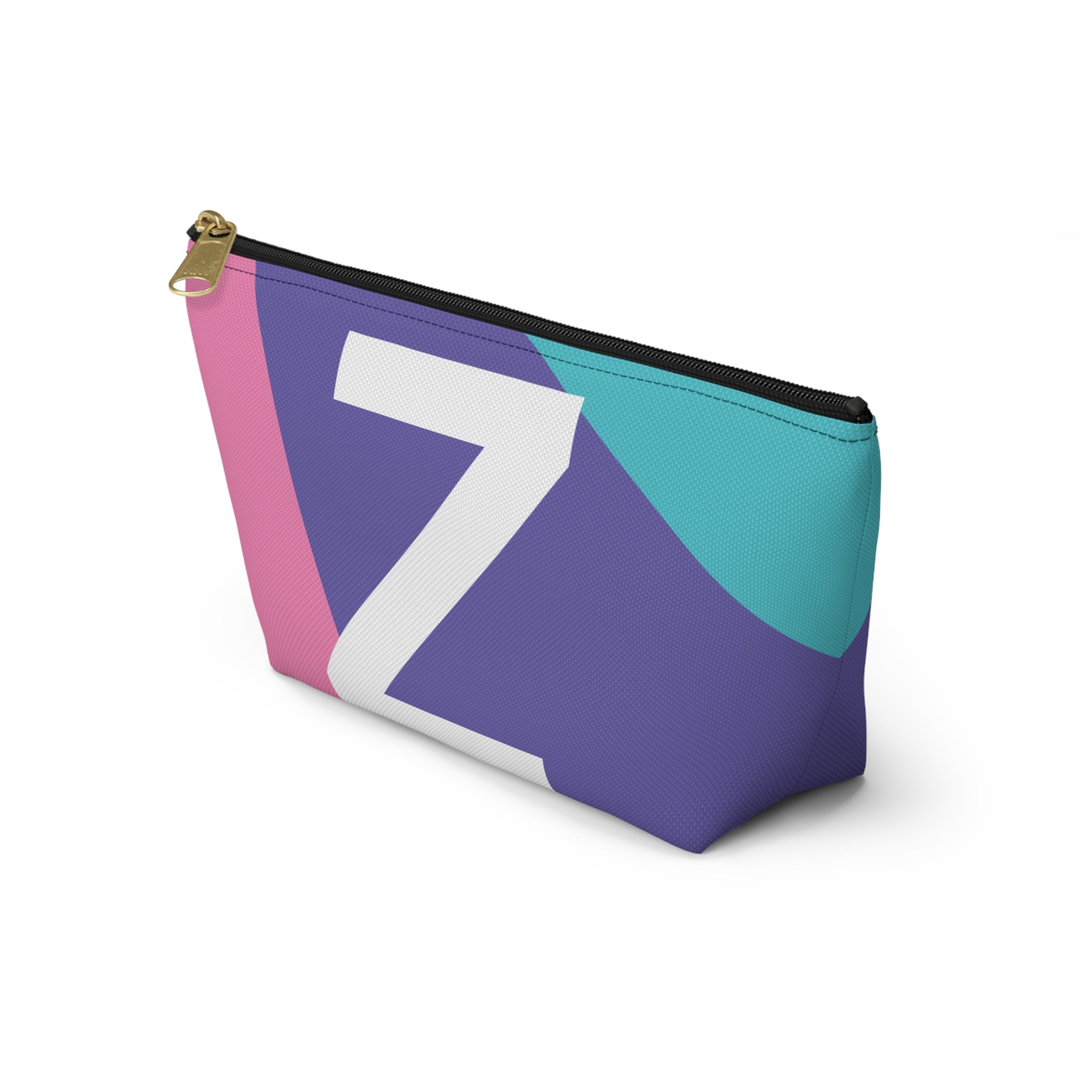 Colorblock Accessory Pouch — Monogram Z T-Bottom Cosmetic Bag