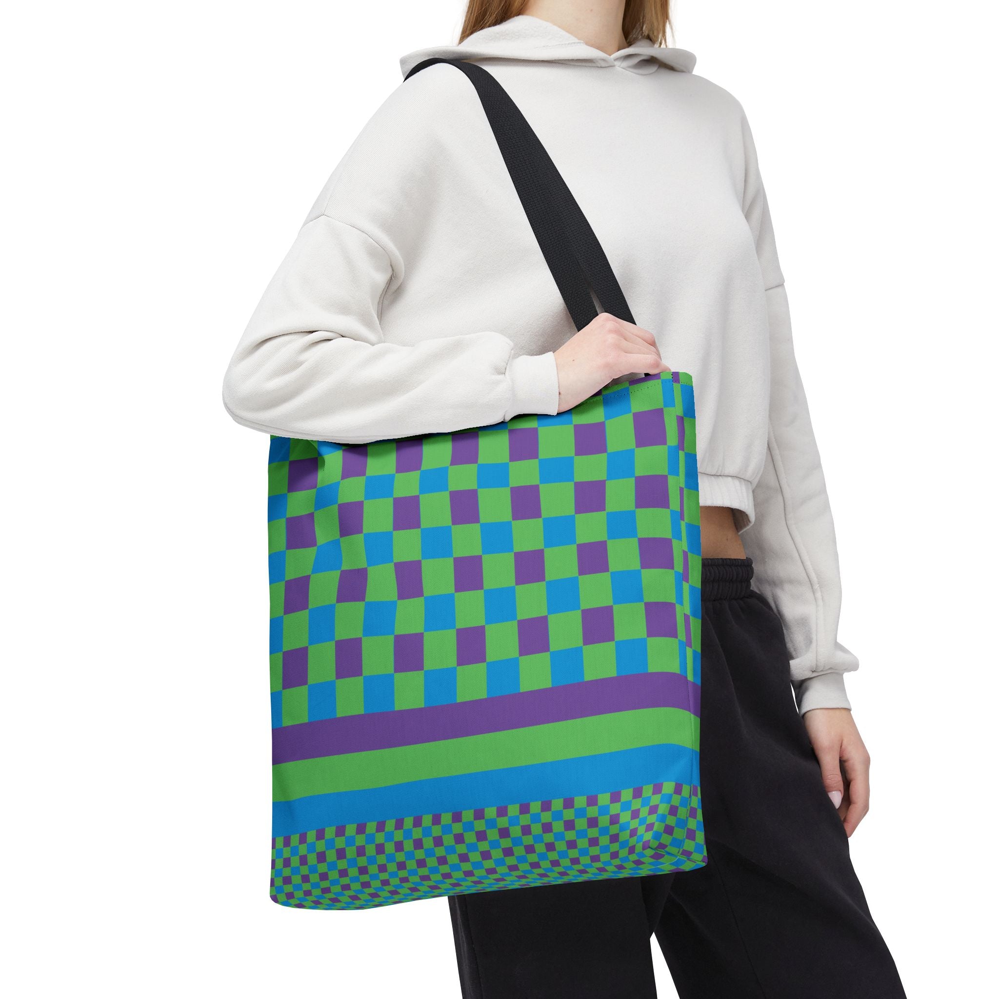 Colorblock Tote Bag