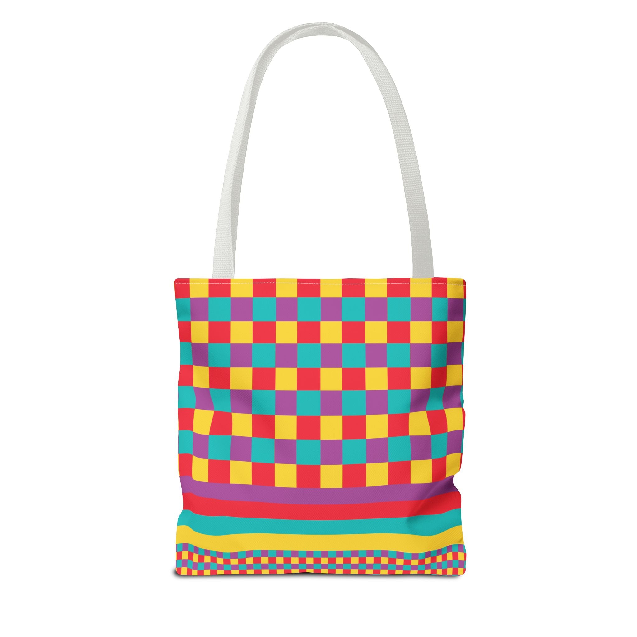 Colorblock Tote Bag