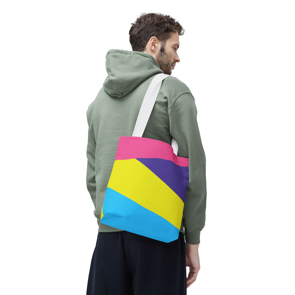 Colorblock Tote Bag