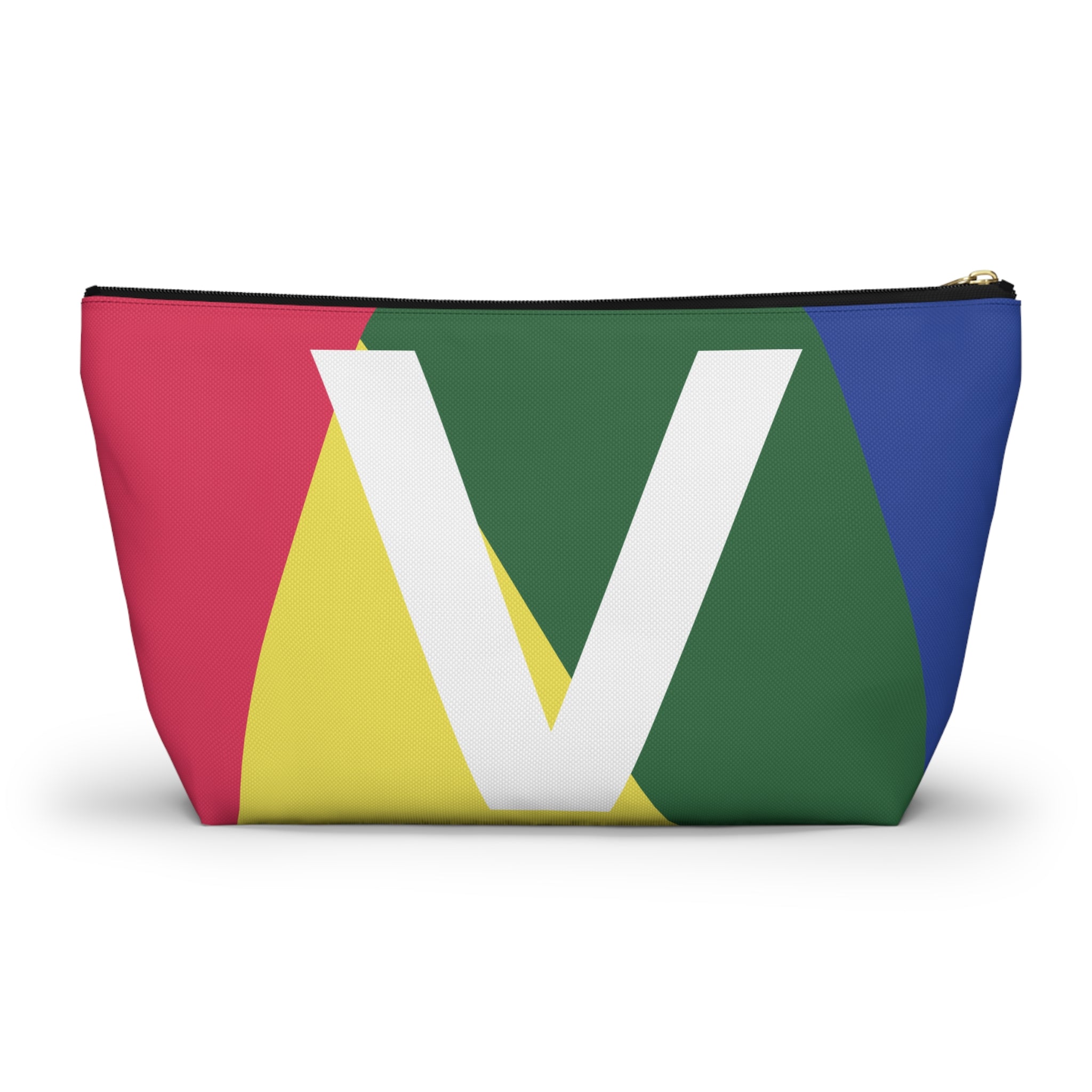 Colorblock Accessory Pouch — Monogram V T-Bottom Cosmetic Bag