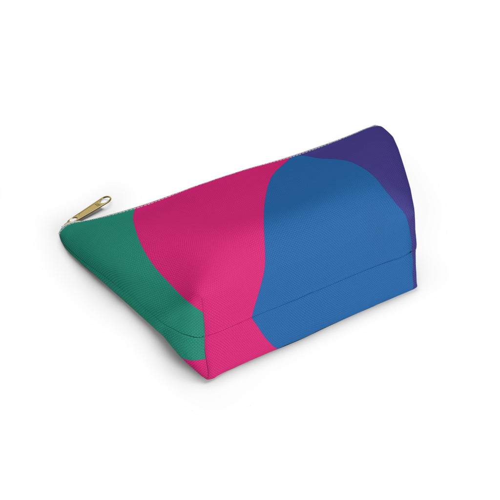 Colorblock Accessory Pouch