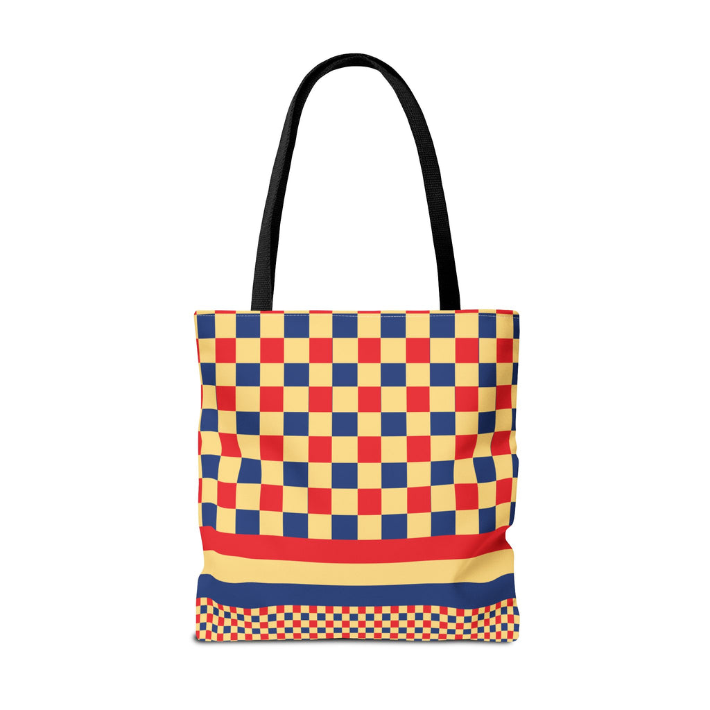 Colorblock Tote Bag