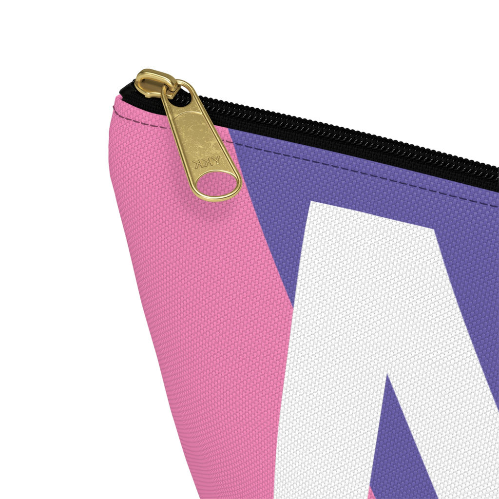 Colorblock Accessory Pouch — Monogram M T-Bottom Cosmetic Bag