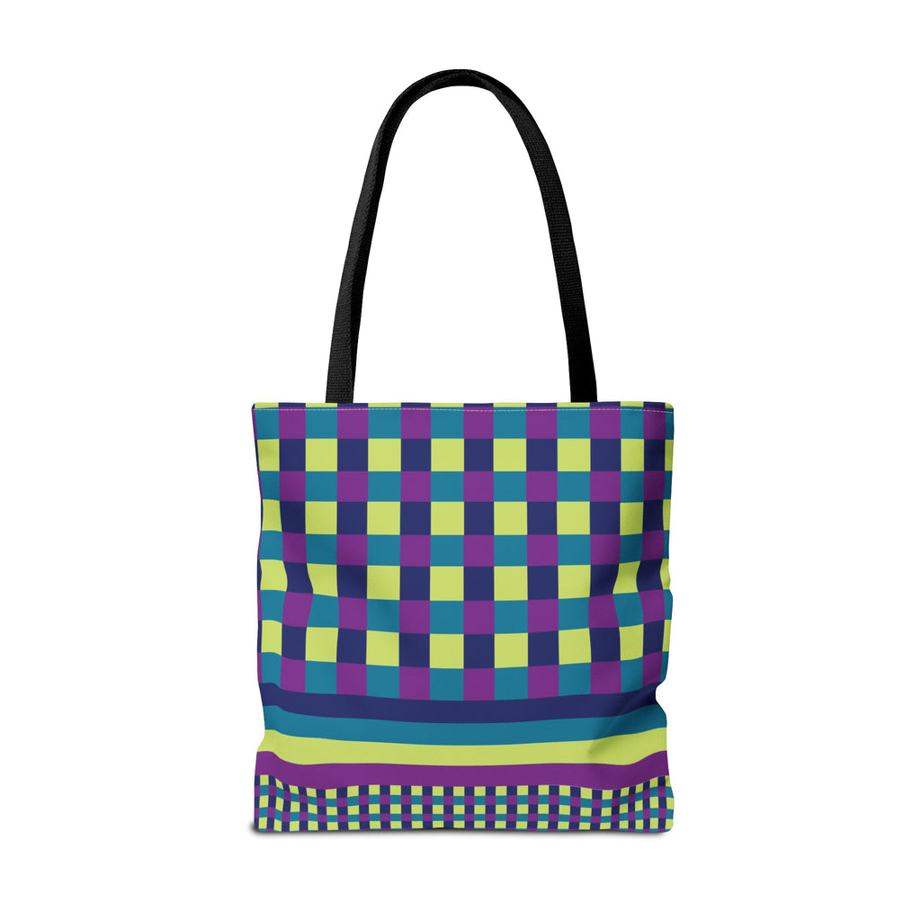 Colorblock Tote Bag