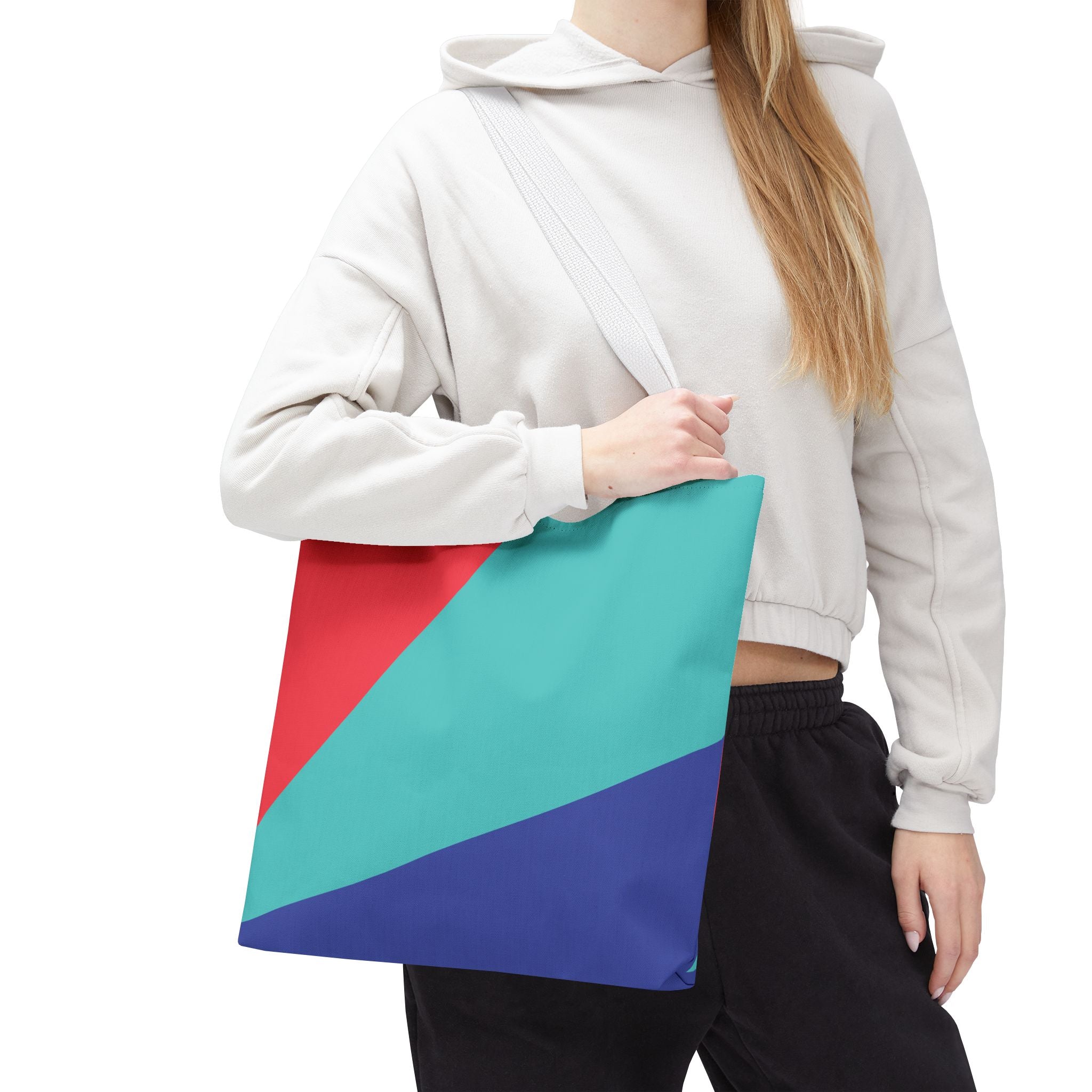 Colorblock Tote Bag